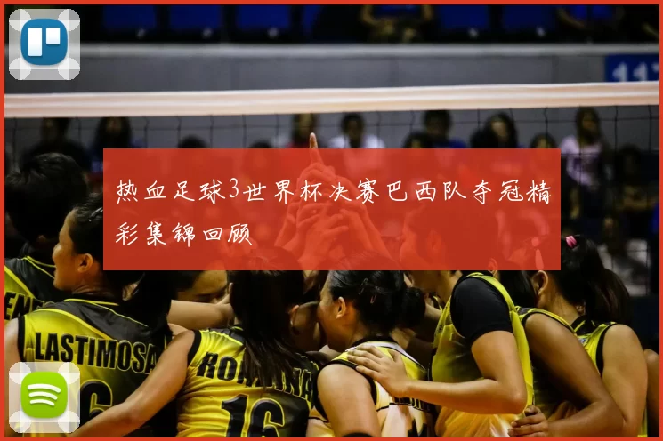热血足球3世界杯决赛巴西队夺冠精彩集锦回顾