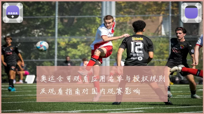 奥运会可观看应用名单与授权规则及观看指南对国内观赛影响